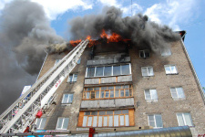 Информация для населения о правилах поведения при пожаре в квартире